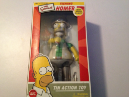 Fishing Homer Tin Action Toy