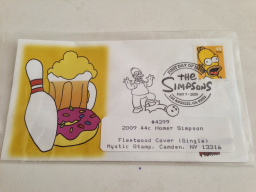 Homer USA Stamp First Day of Issue