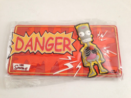 Rubber Sign - Danger