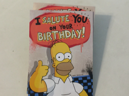 Birthday Card - I Solute You on your Birthday
