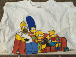 TShirt - Family on Couch - White/XL