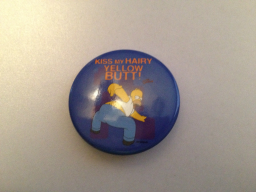 Pin - Homer - Kiss my hairy yellow butt