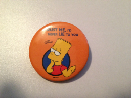 Pin - Bart - Trust me