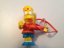 Bart at Camp Crusty figurine