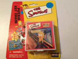 Puzzle Keychain - Lisa The Scream