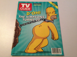 TV Guide Dec 7-Dec 20 2009 Special Simpsons 3 of 5 - Stonecutters Homer