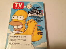 TV Guide Feb 15-Feb 21 2003 - Grandslam Homer