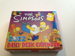 2012 Desk Calendar
