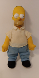 10" Stuffed Doll w/ Plastic Head - Homer
