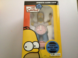 Homer Animated Alarm Clock