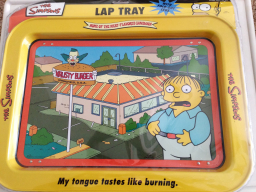 Tin Lap Tray (TV Dinner Tray)