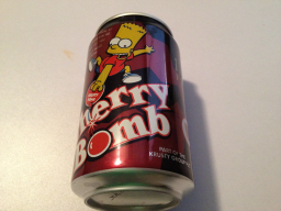 Drink - Empty Can - Cherry Bomb