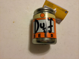 Ornament - Blown Glass - Duff Can