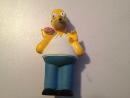 Cushy Foam Homer Oooo Donut figurine
