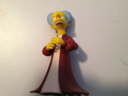 Playmates Talking Figurine - Burns as Vampire