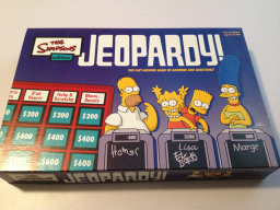 Jeopardy Board Game