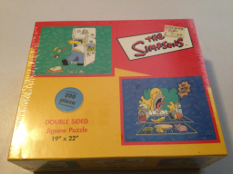 Puzzle - Double Sided - Homer Fridge 200 Pieces