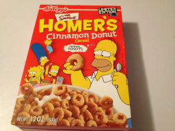 Cereal - Homer's Cinnamon Donut (box only)