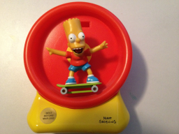 Bart Skateboard Piggy Bank