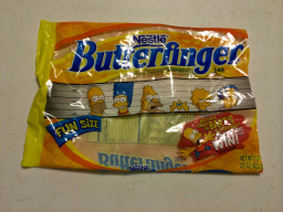 Butterfinger Halloween Fun Size bag