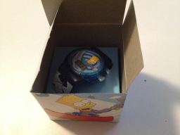Burger King Digital Watch (circa 2002) - Bart Snowboarding