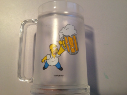 Freezer Mug - Homer with Beer