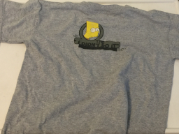 TShirt - Bart I Didn't Do It - Gray Child's S