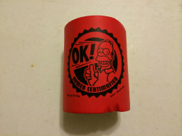 Coozie - Red - Homer OK