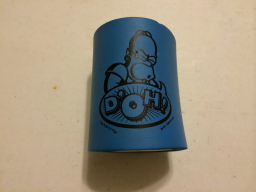 Coozie - Blue - Homer D'oh!