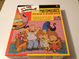 Puzzle - 1000 Pieces - Photomosaics - Family on Couch (box)