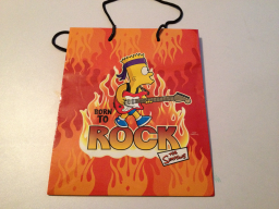 Gift Bag - Medium - Bart - Born to Rock