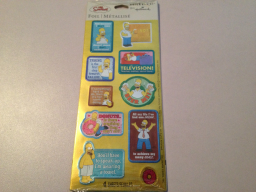 Foil Stickers - 4 Sheets