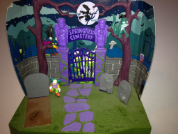 Playmates Playset - Springfield Cemetary