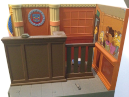 Playmates Playset - Courtroom