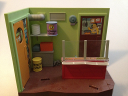 Playmates Playset - School Lunchroom