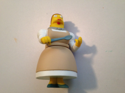 Playmates Figure (loose) - Lunchlady Doris