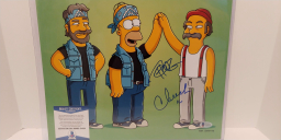 Cheech and Chong Signed Mini Poster