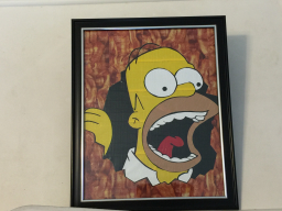 Custom Duct Tape Homer Eating Bacon