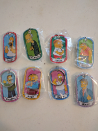 Tin Character Key Rings