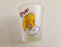 Shotglass Homer D'oh!