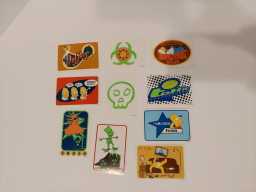 Panini 1999 Stickers - 10 random ones