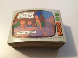 1990 Topps Simpsons Trading Cards - Almost Complete Set (Missing 2) alternate