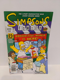 Comic - Bongo #155 - Simpsons Comics - Radioactive Mania is Here