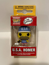 Funko Pop Pocket Keychain - U.S.A. Homer