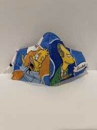 Covid Mask - Burns and Grandpa