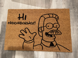 Welcome Mat - Ned - Hi neighborinos!