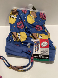 Sleep Pants - Homer and Donut