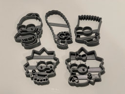 Cookie Cutters (3D Printed)