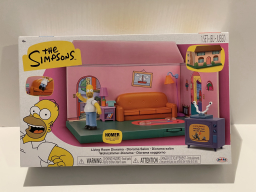 Living room diarama with Homer (Jakks 2024)