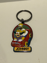 Krustyland Johnny Keychain